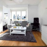 un exemple du style atypique d'un studio de 26 mètres carrés photo