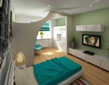 exemple d'une belle image de chambre de salon intérieur
