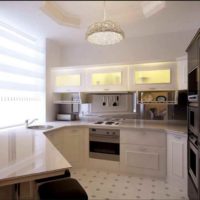 option d'une cuisine lumineuse de 12 m²