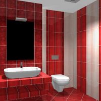 Exemple de pose de carrelage léger dans une salle de bain