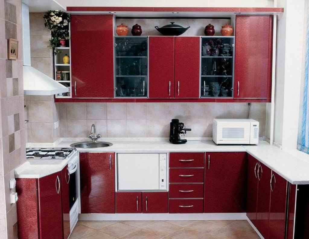 Option de cuisine lumineuse 13 m²