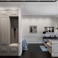 version de l'intérieur lumineux d'un petit couloir