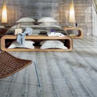 intérieur en stratifié gris