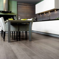 intérieur en stratifié gris