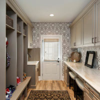 design moderne du couloir de la maison