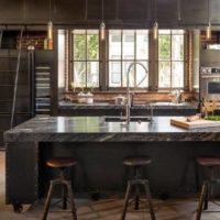 cuisine de style loft