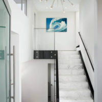 conception d'escalier légère dans la maison