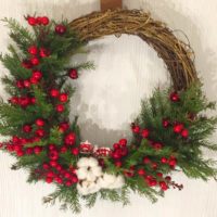L'idée d'utiliser un beau design de guirlande de Noël bricolage