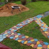 la idea de aplicar hermosos caminos de fotos