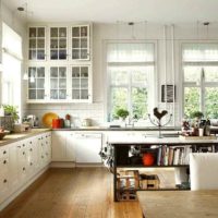 idée d'un intérieur inhabituel d'un appartement dans un style scandinave photo