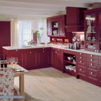 l'idée d'un beau décor de cuisine dans une image de style classique