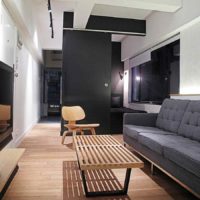 Un exemple de studio lumineux décorant 26 mètres carrés de photo