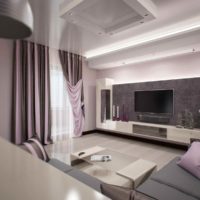 exemple d'un salon lumineux décor de 15 m² photo