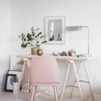 idée d'un bel intérieur de chambre en photo de style scandinave