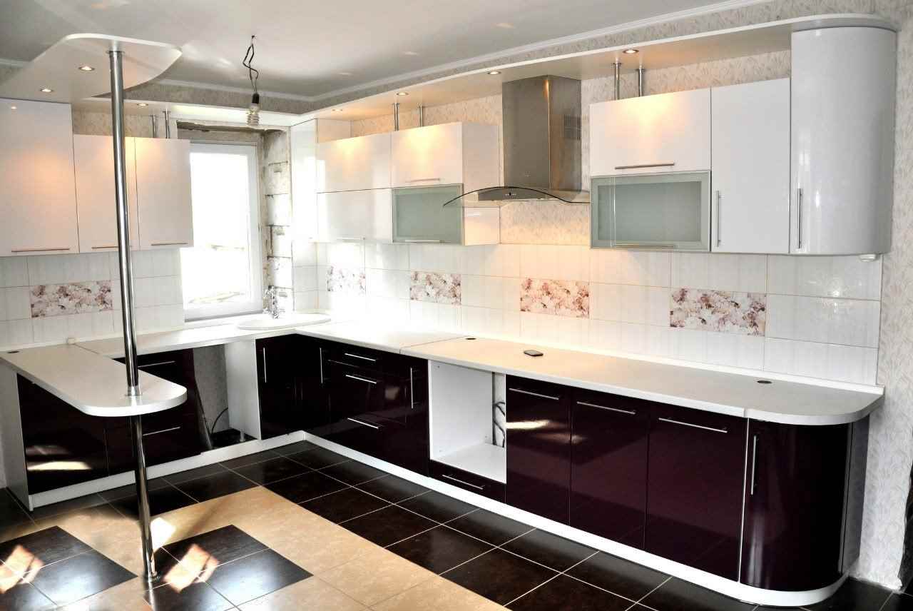 l'idée d'un bel intérieur de cuisine de 13 m2