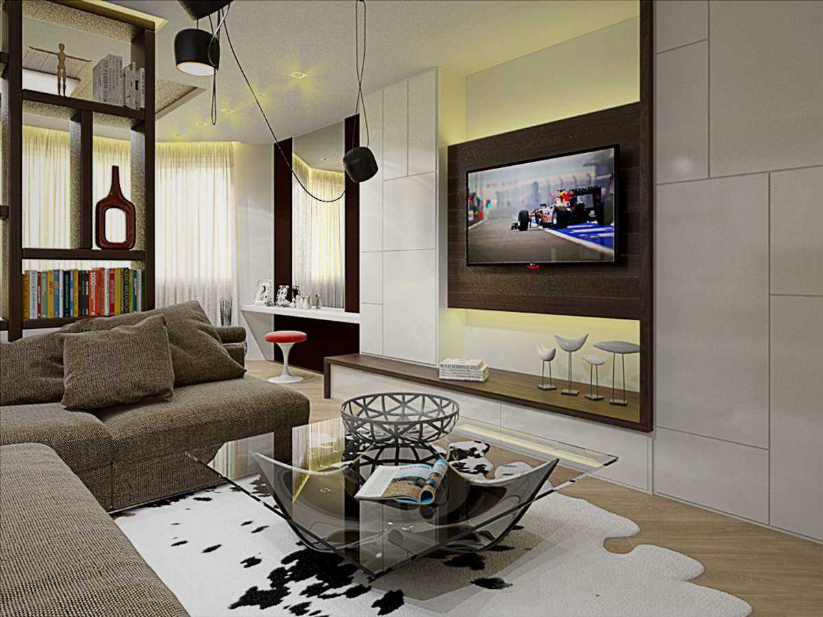 idée d'un décor lumineux pour la chambre du salon