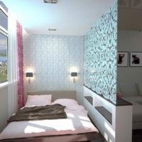 variante d'un beau studio décor 26 metres carrés photo
