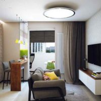 Un exemple d’intérieur lumineux d’un salon image 15 m²