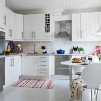 idée d'une belle photo intérieure d'un appartement de style scandinave