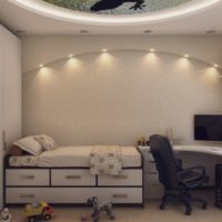 chambre d'adolescent confortable