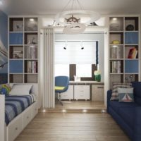 la chambre de l'adolescent est petite