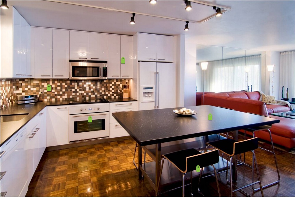 gran cocina conjunto blanco