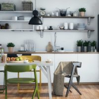 Cuisine de style scandinave