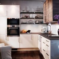 conjunto de cocina de diseño fotográfico