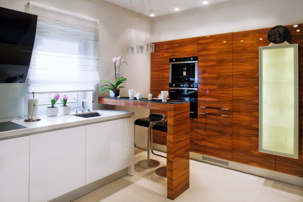 design et décor d'une petite cuisine