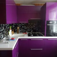 conception d'un petit intérieur de cuisine