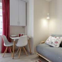 conception d'un appartement d'une pièce de 36 m