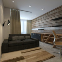 Design d'une pièce 45 m²