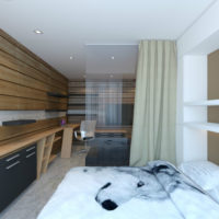 studio design 45 m² photo