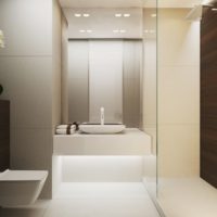 projet d'un studio de 45 m² avec une chambre en verre
