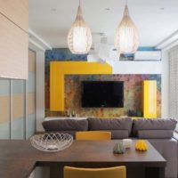 options de design studio d'une pièce de Khrouchtchev