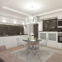petit appartement avec une niche