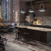 cuisine de style loft