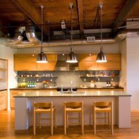 cuisine de style loft