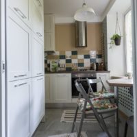 cuisine à Khrouchtchevka 6 m²