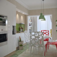 cuisine dans un studio design