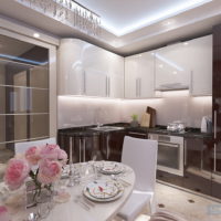 cuisine dans un studio design