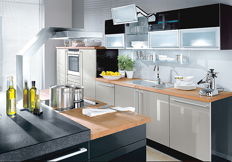 photos de cuisine high-tech