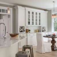 design blanc de cuisine