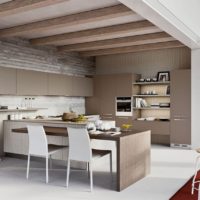 cuisine en couleur beige