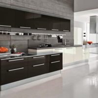 photo de cuisine noire