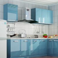 cuisine en bleu