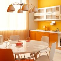 cuisine en photo couleur orange