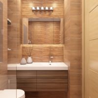 niche dans la salle de bain