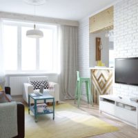 studio appartement 30 m² design photo