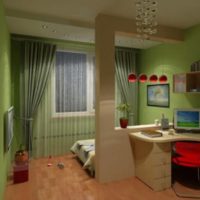 studio pour une famille avec un design d'enfant